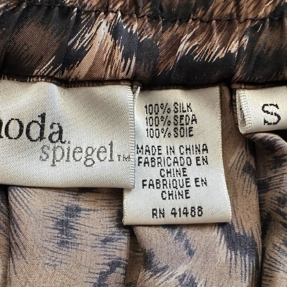 Moda Spiegel Leopard Print Maxi Skirt (999) - Picture 11 of 12